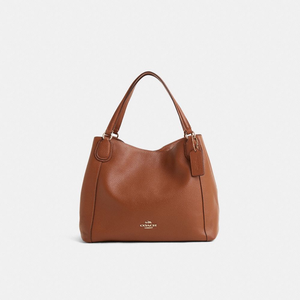 COACH®,Restored Edie Shoulder Bag 28,,Front View