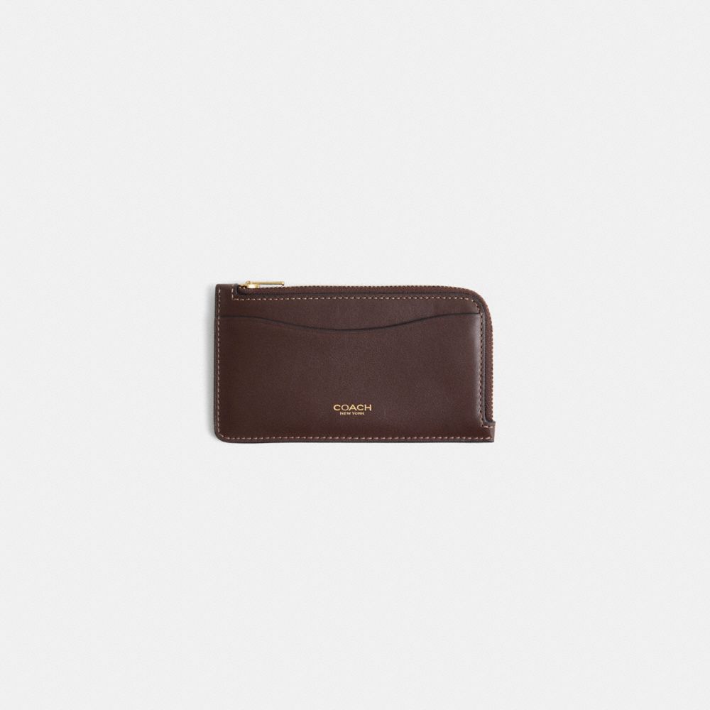 Restored New York Zip Card Case | Wallets | Coach | COACH®