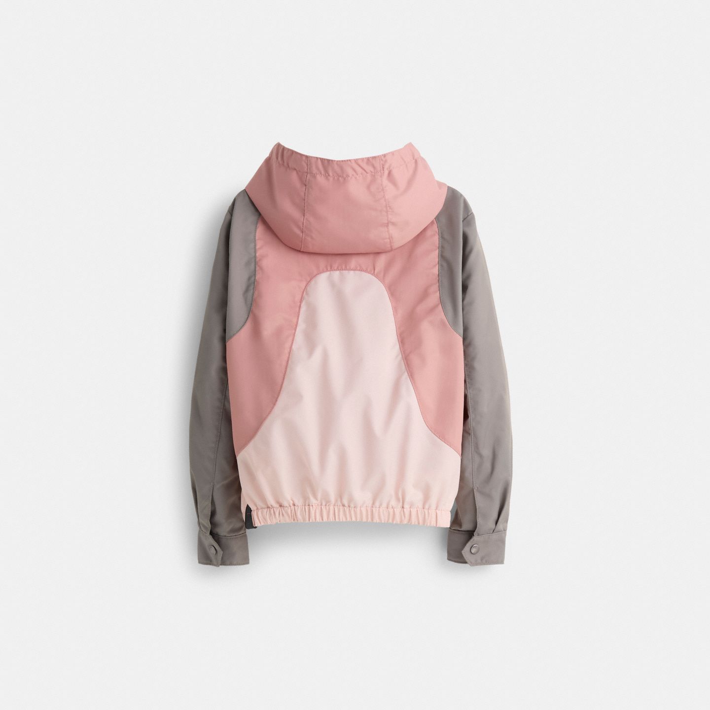 Женская куртка Coach Restored Western Windbreaker, цвет: Розовый разноцветный — фото 2