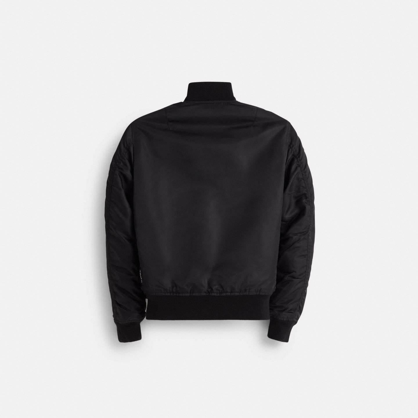 Мужская куртка Coach Restored Reversible Ma-1 Jacket, цвет: Чёрный — фото 2