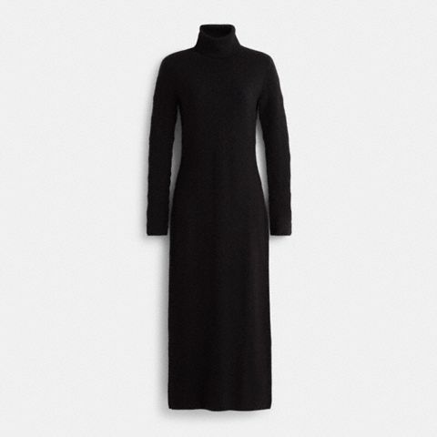 Мужское платье Coach Restored Signature Knit Turtleneck, цвет: Чёрный