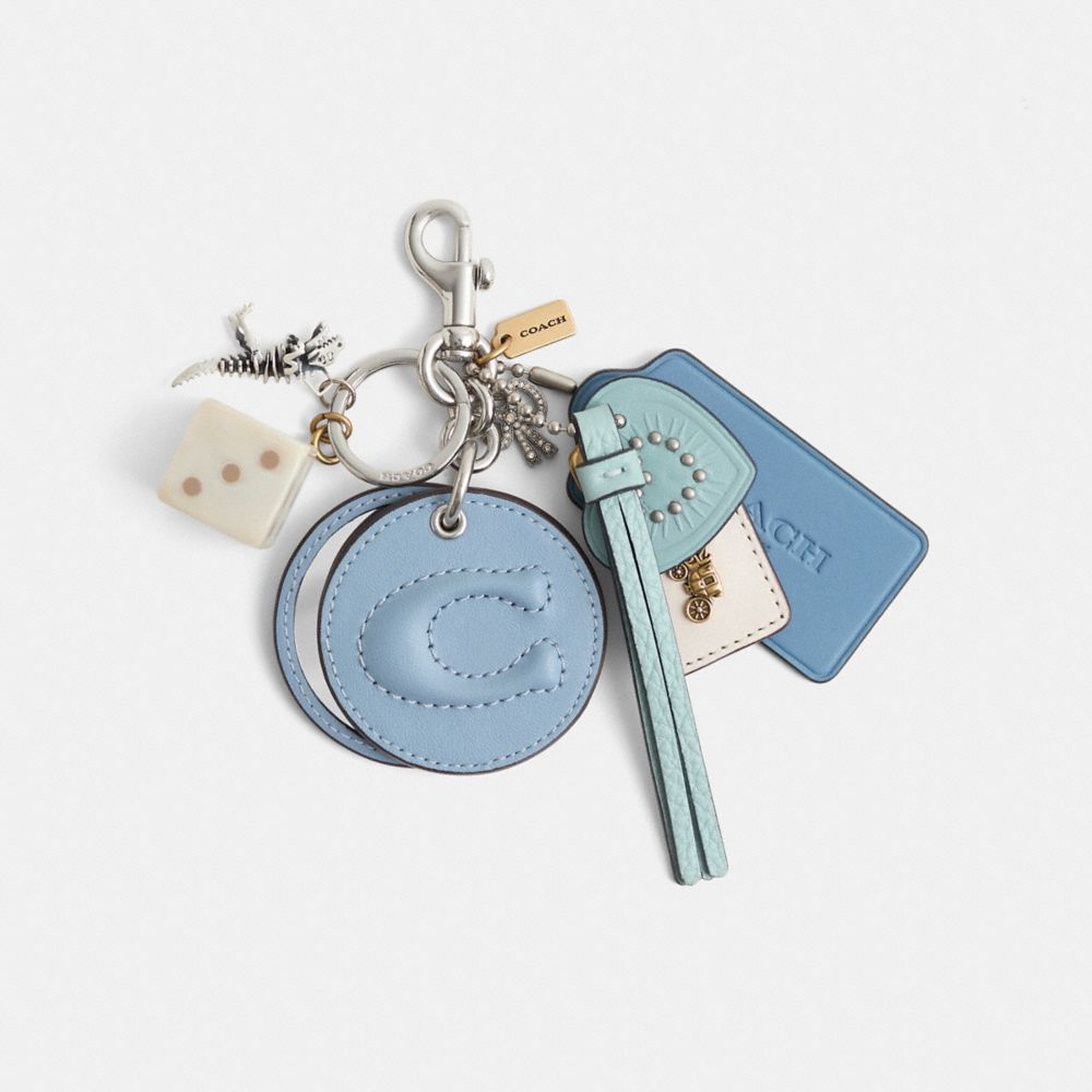 COACH®,Remade Cluster Bag Charm,,Front View