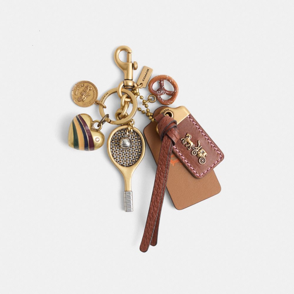 COACH®,Remade Cluster Bag Charm,,Front View