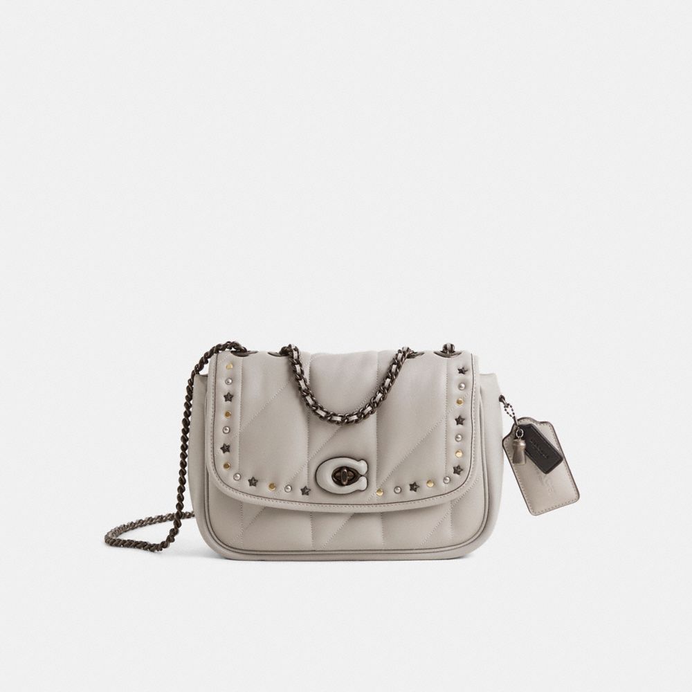 COACH®,Custom Pillow Madison Shoulder Bag With Quilting,,Front View