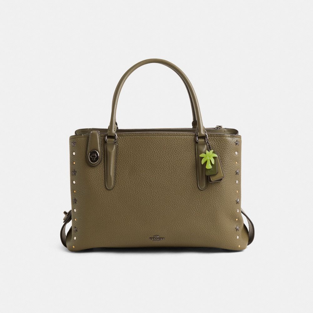 COACH®,Custom Brooklyn Carryall 34,,Front View