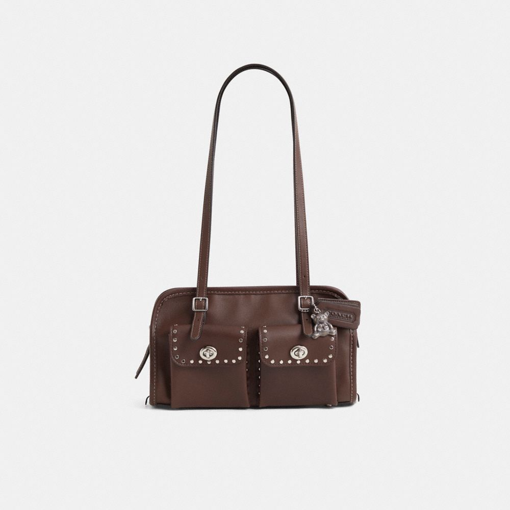 COACH®,Custom Swing Zip Bag,,Front View