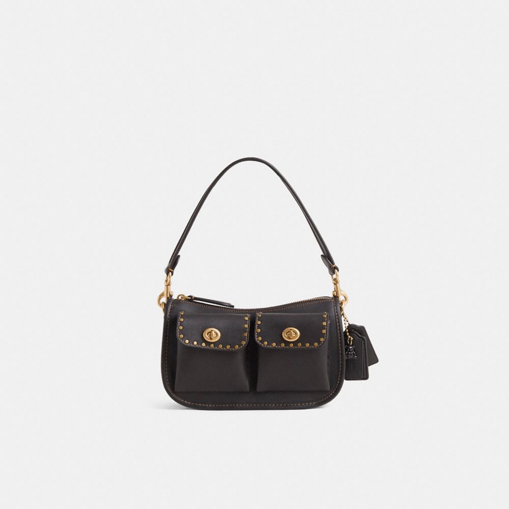COACH®,Custom Swinger Bag,,Front View