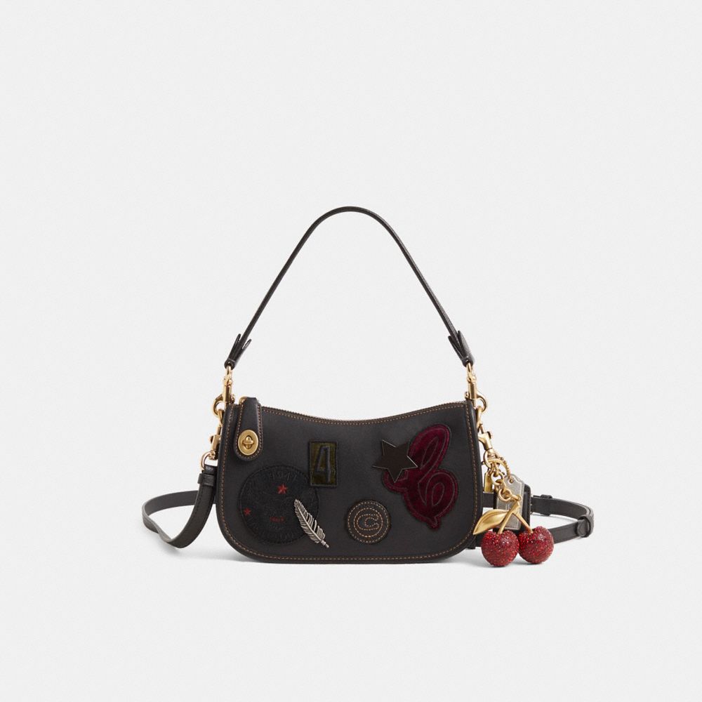 COACH®,Custom Swinger Bag,,Front View