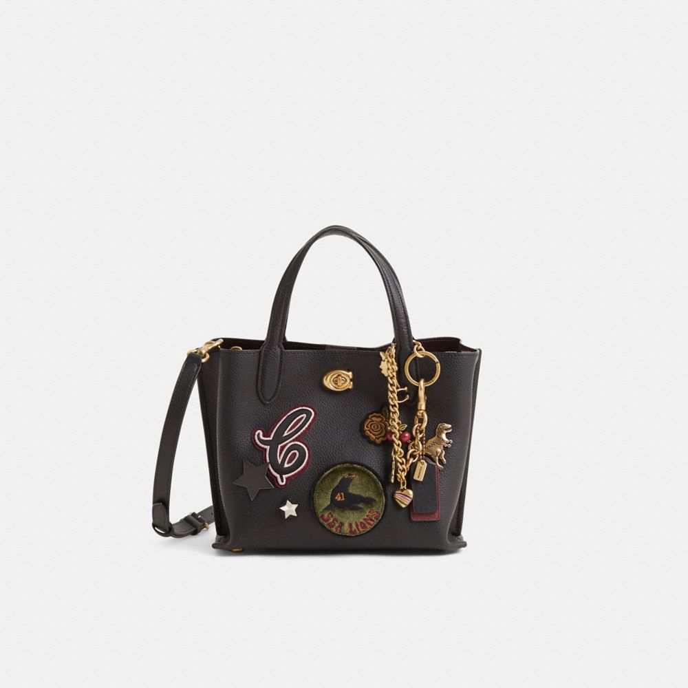 COACH®,Custom Willow Tote Bag 24,,Front View