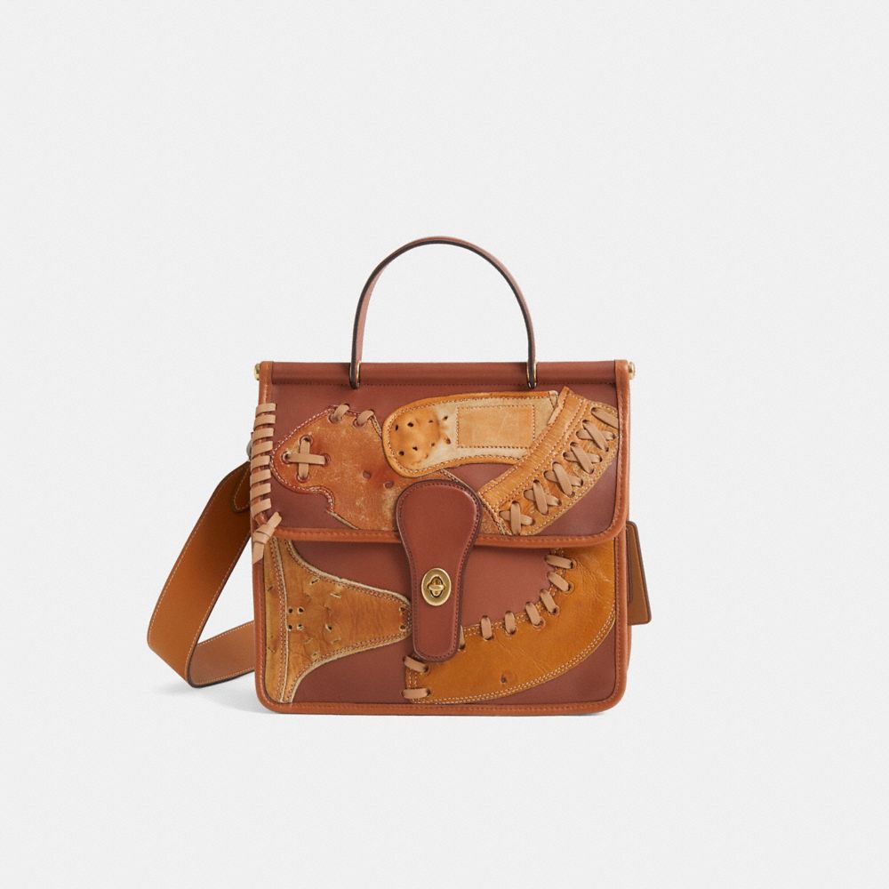 COACH®,Custom Willis Top Handle,,Front View