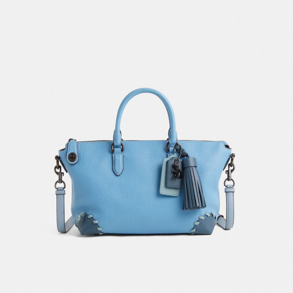 COACH®,Custom Cara Satchel Bag,,Front View