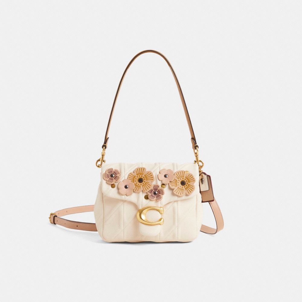COACH®,Custom Times Square Tabby Shoulder Bag,,Front View