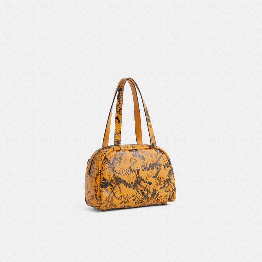 Restored Twin Turnlock Bag 20 With Graffiti Print | COACH®