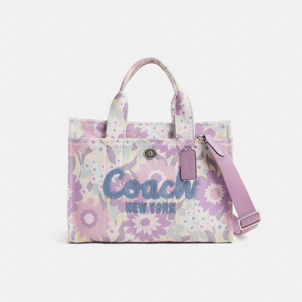 Restored Cargo Tote Bag With Floral Print | COACH®