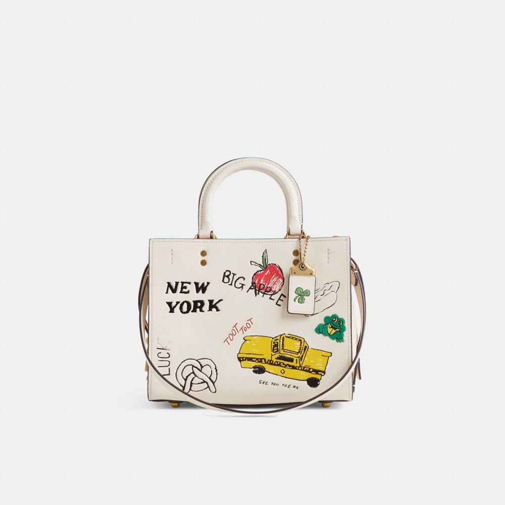 Restored Rogue Bag 25 With Sketch Print | COACH®