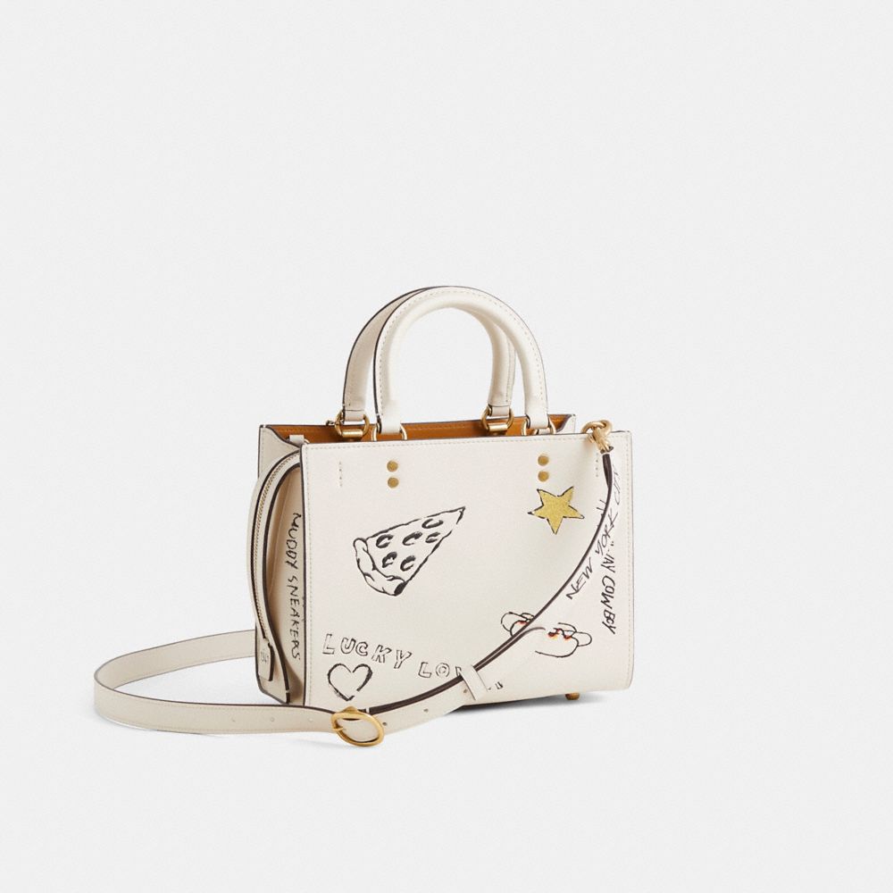 Restored Rogue Bag 25 With Sketch Print | COACH®
