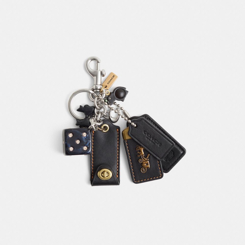 COACH®,Remade Cluster Bag Charm,,Front View