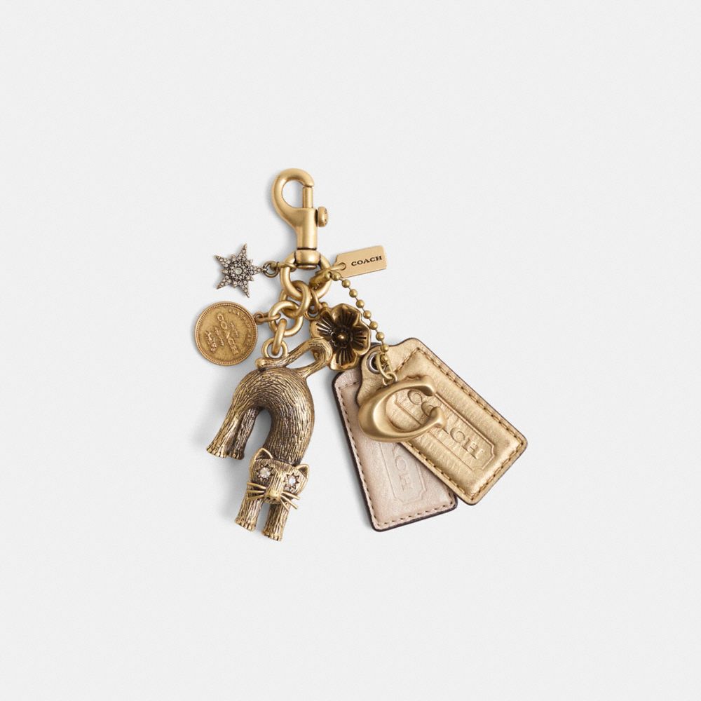 COACH®,Remade Cluster Bag Charm,,Front View
