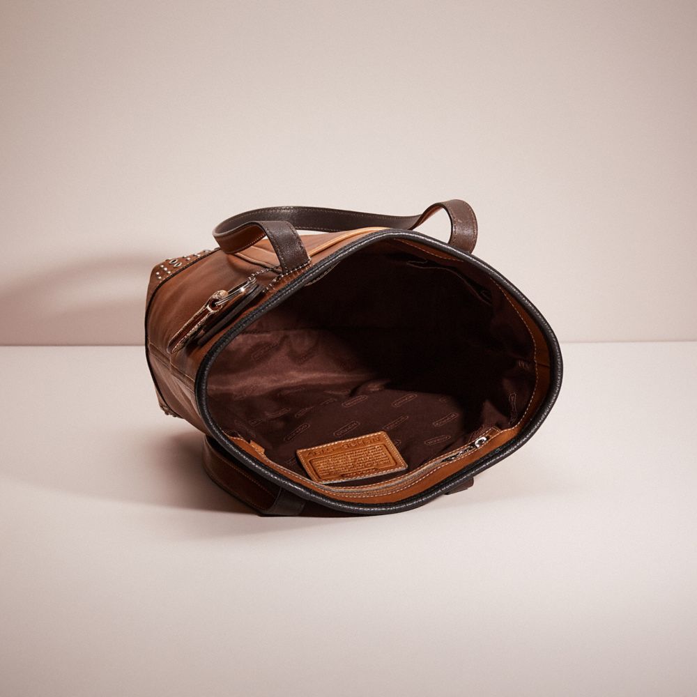 Upcrafted Vintage Small Leather Book Tote