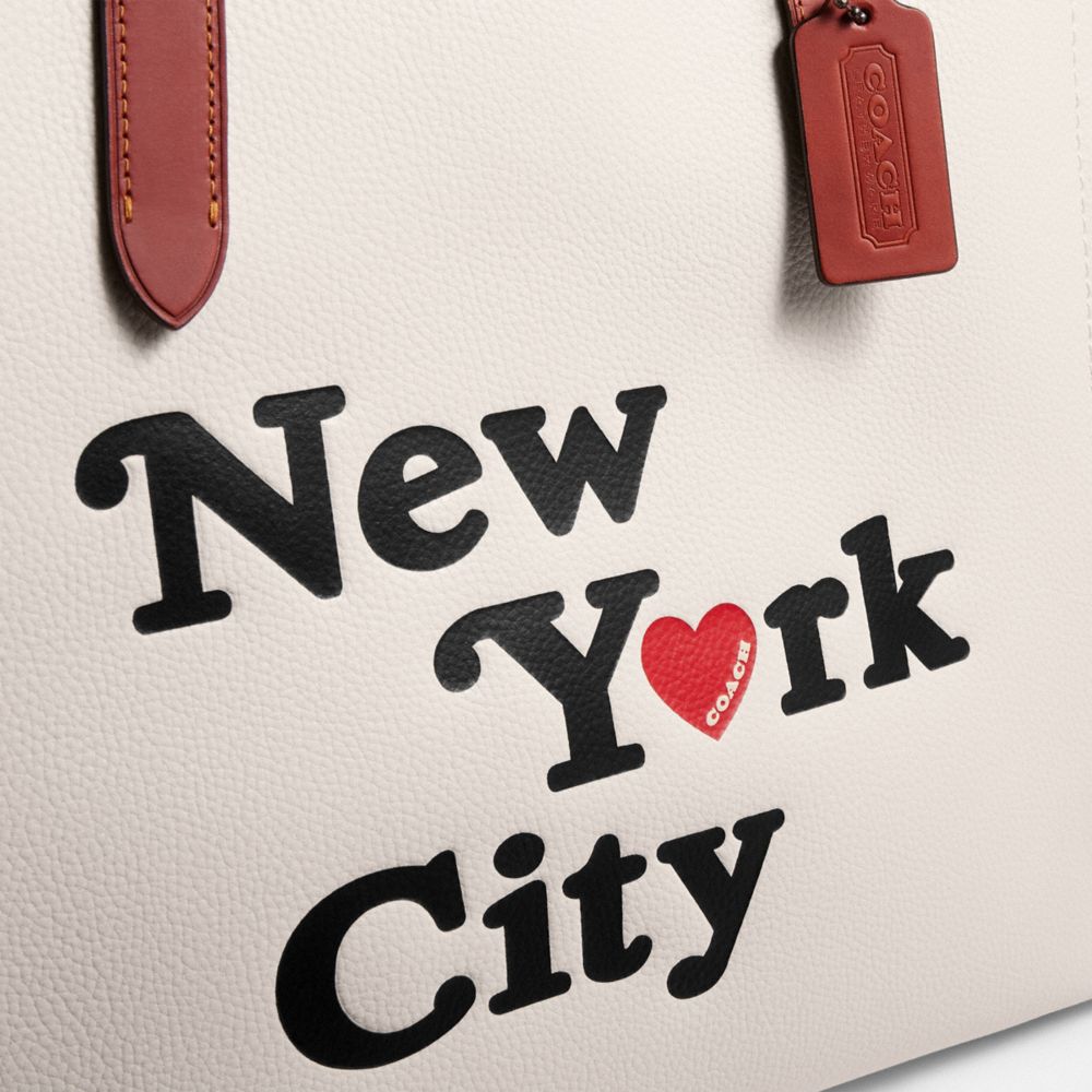 Relay Tote 34 With New York City | COACH®