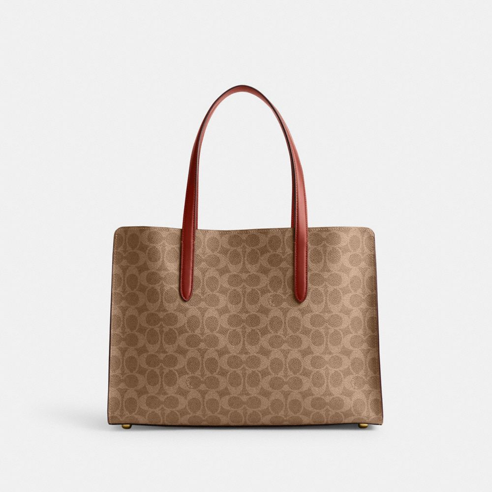 COACH Carter Carryall Bag In Signature Canvas