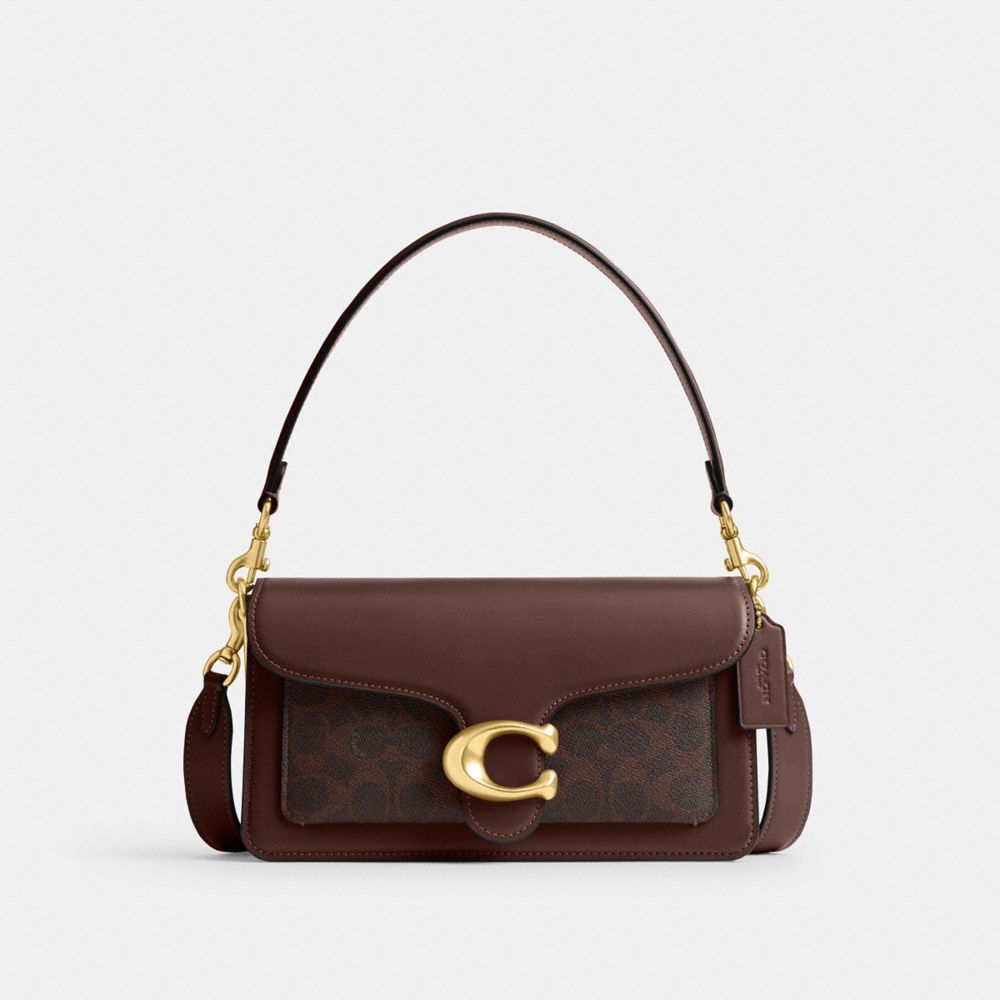 Coach Tabby Shoulder Bag 20 In Signature Canvas In Multi