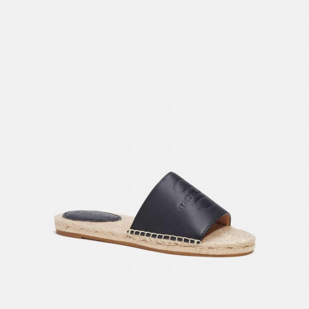 COACH®,CAILIN ESPADRILLE,Black,Front View