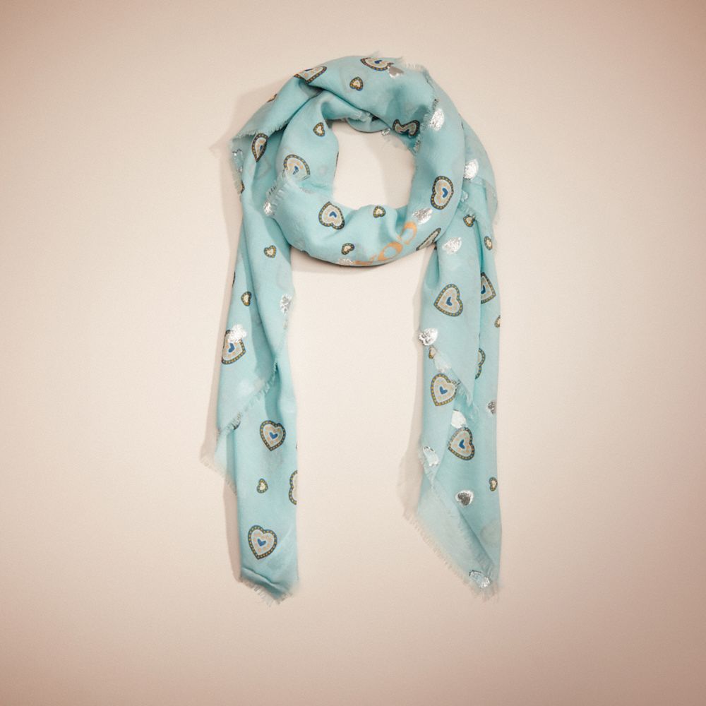 Coach oversize square hot scarf