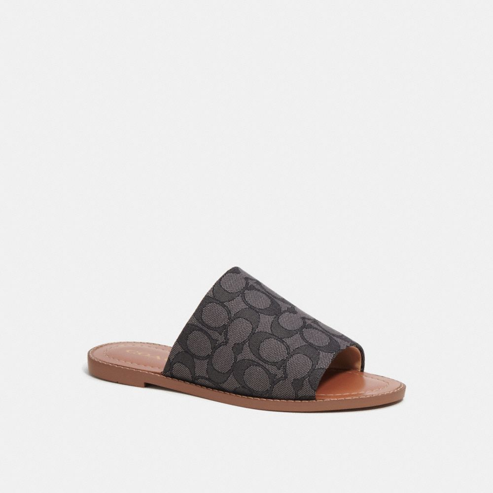 COACH Hazel Sandal In Signature Jacquard