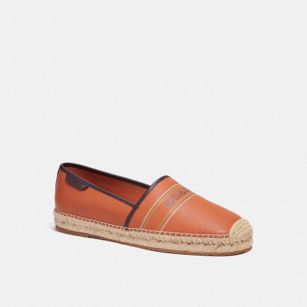 Coach leather espadrilles on sale