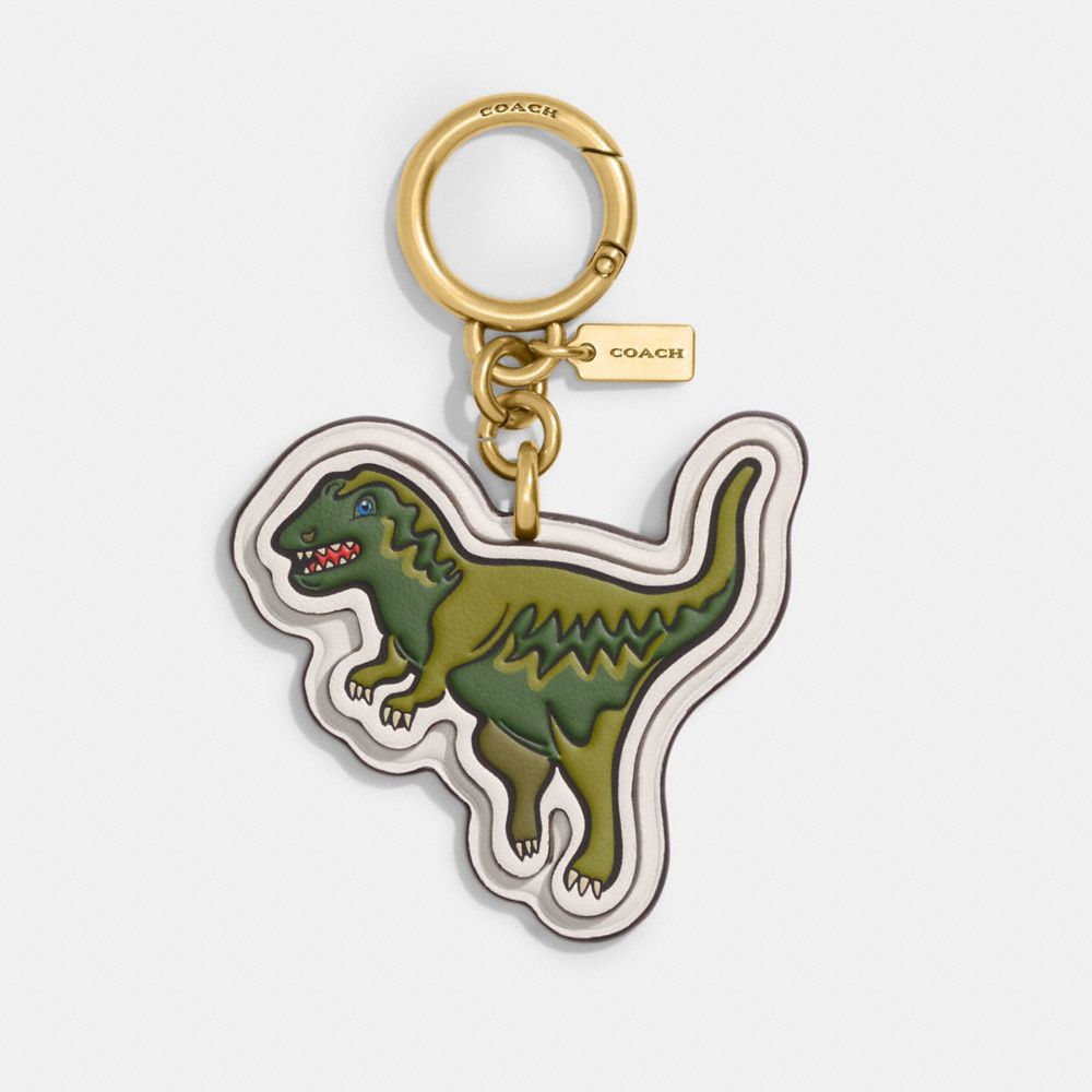 Rexy Bag Charm With Signature Canvas