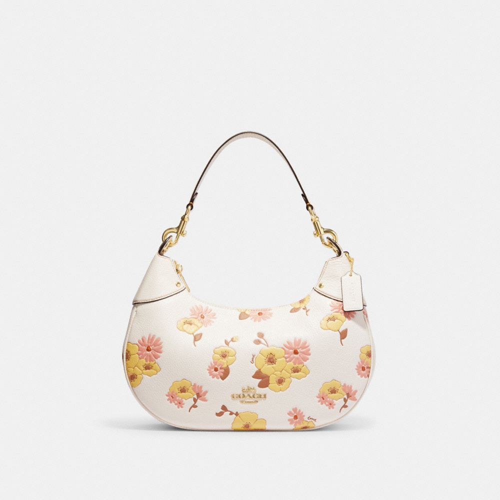 COACH®  Mara Hobo With Floral Cluster Print