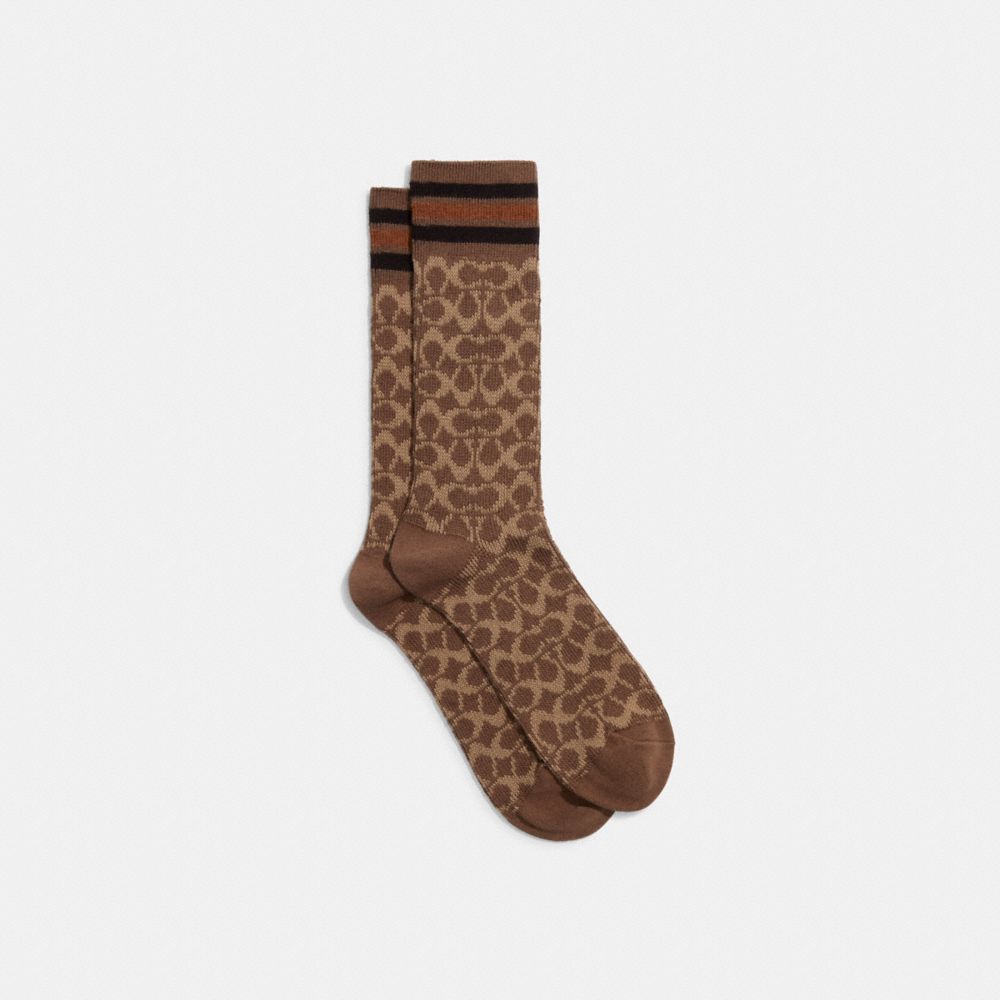 NWT Pair of Coach Signature Logo Socks for Sale in Washington