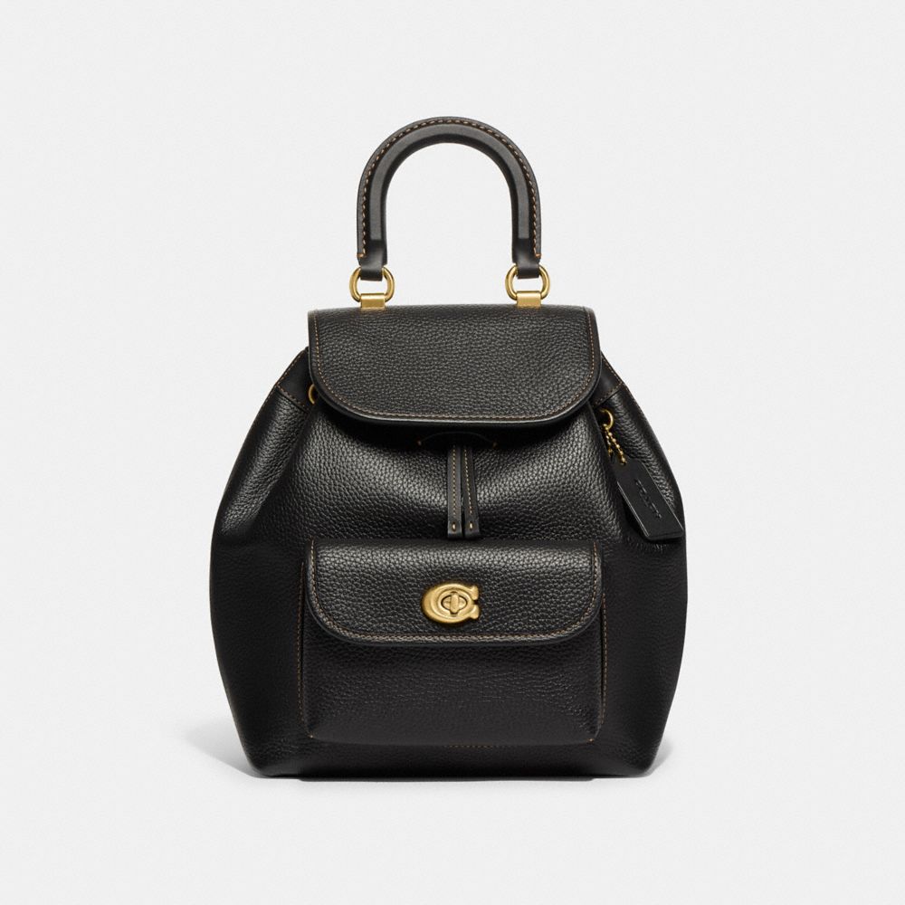 Coach billie backpack black best sale