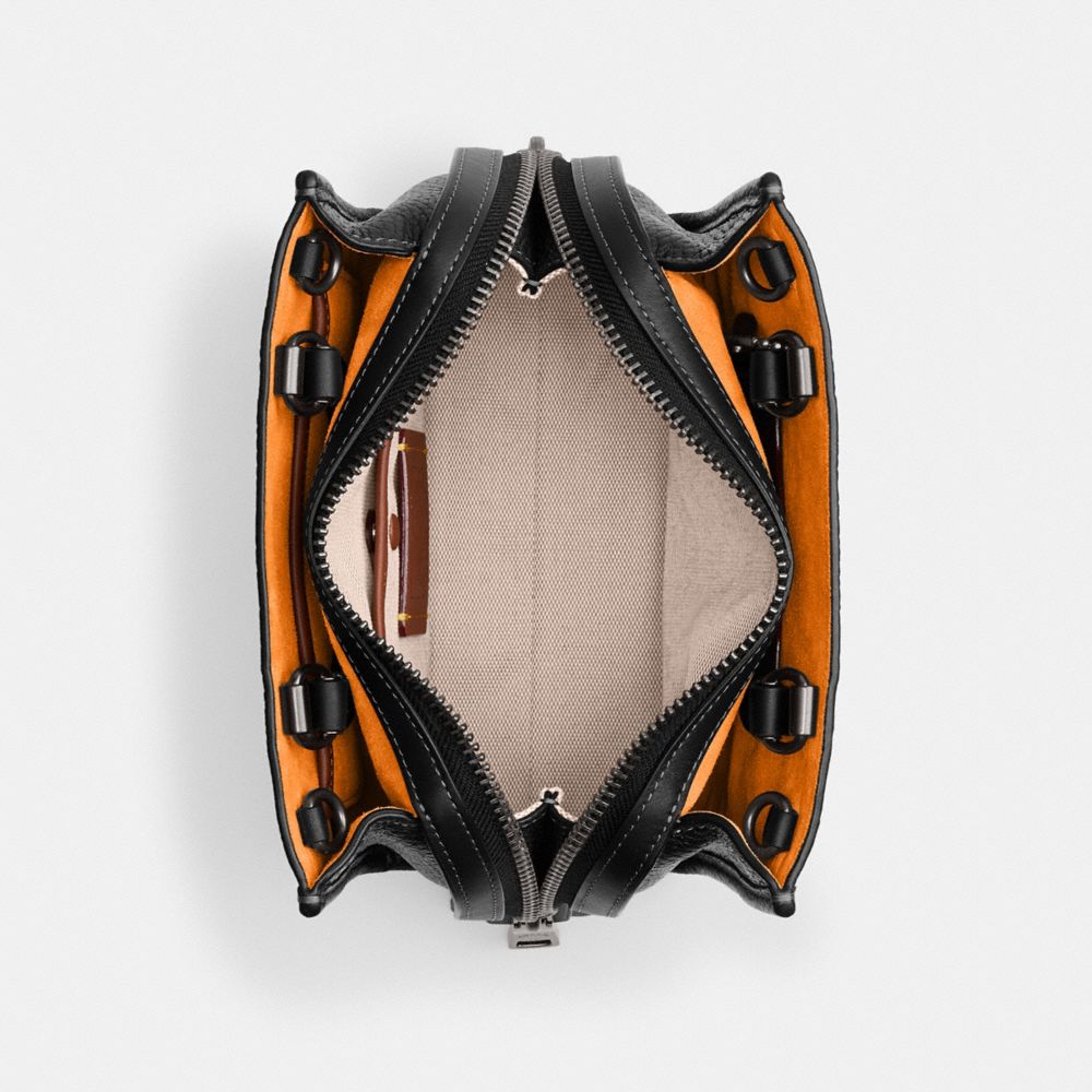 COACH®,Rogue 20 In Regenerative Leather,,Inside View,Top View