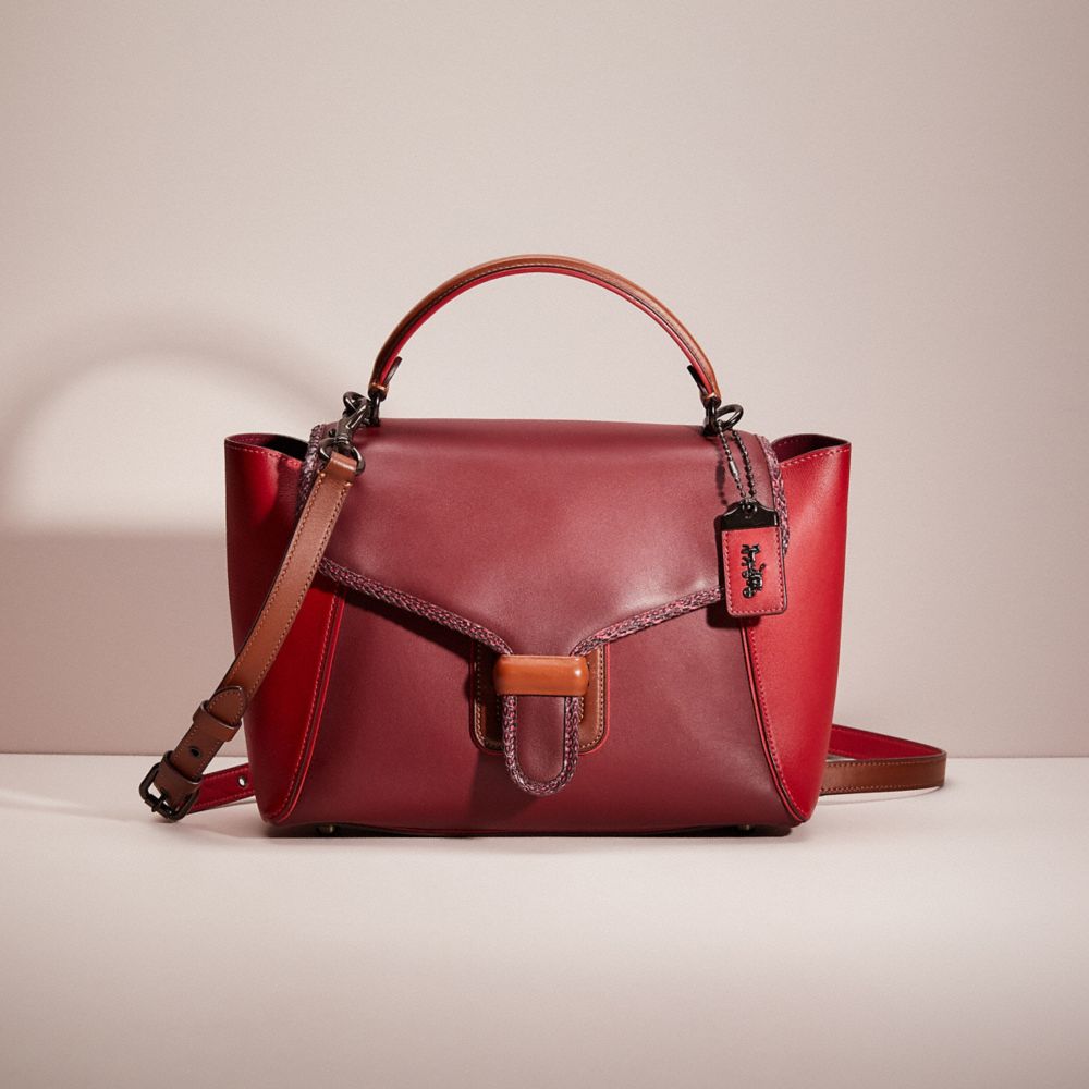 Coach courier carryall colorblock sale