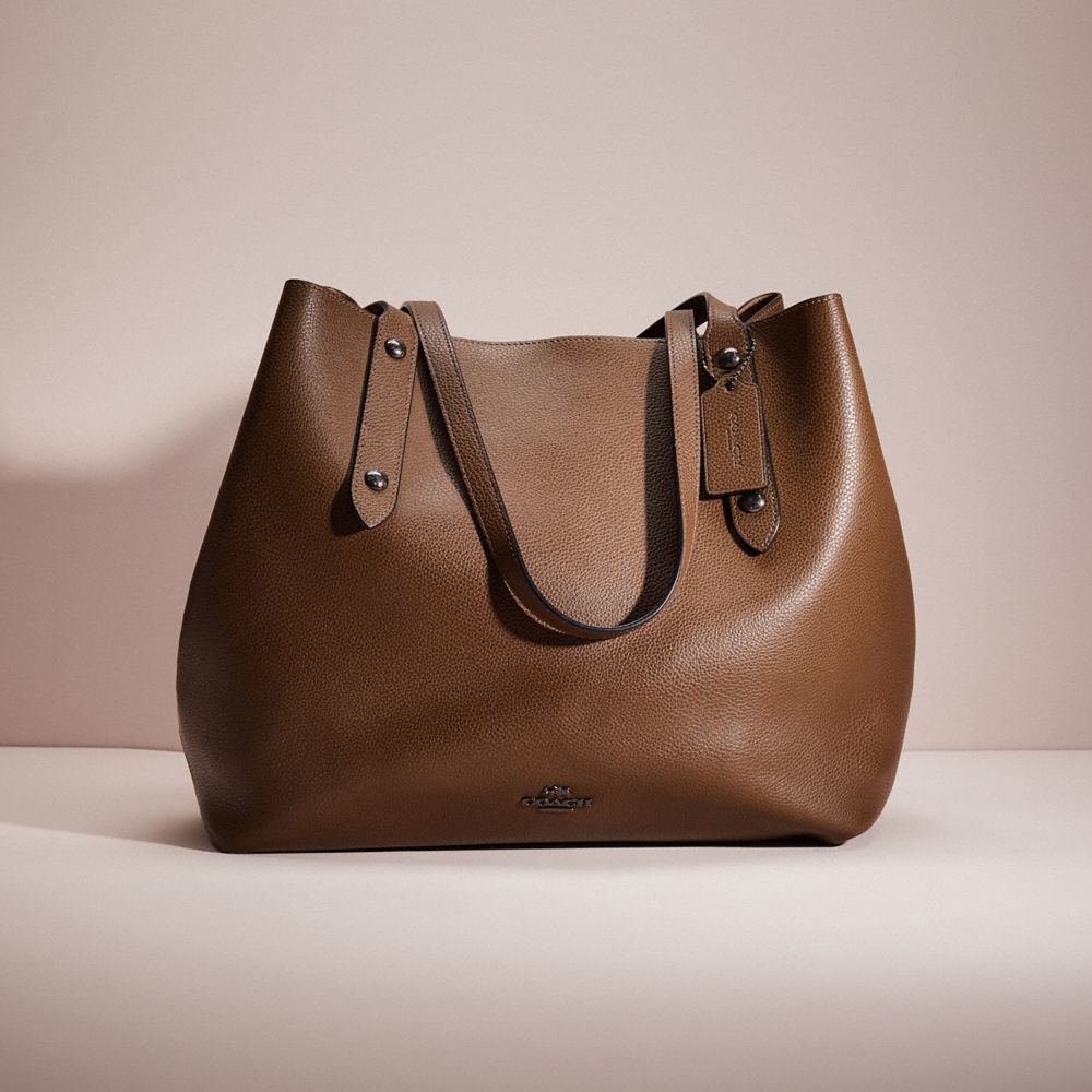 Coach pebble leather online market tote