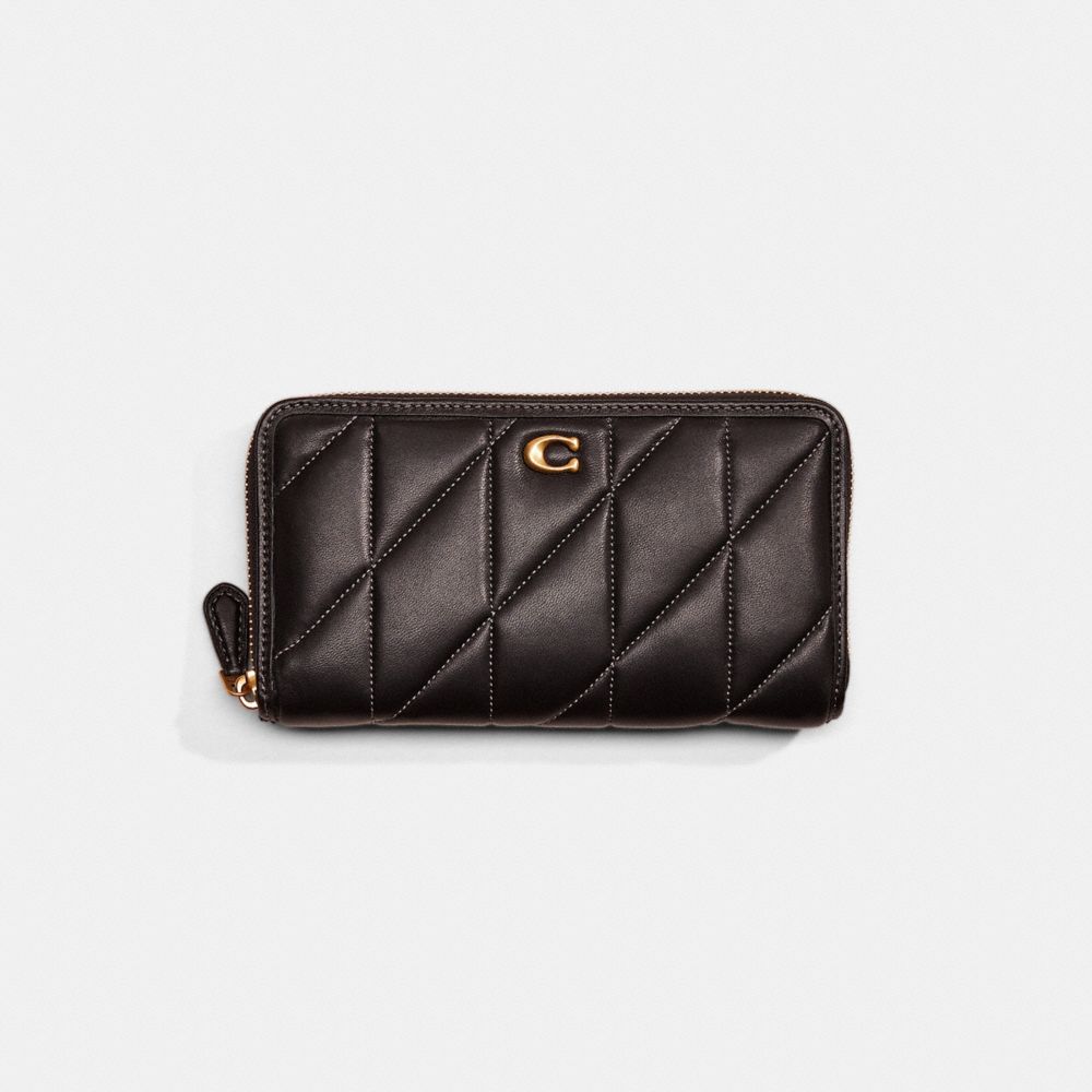 Coach Accordion Zip Wallet with Pillow Quilting – Club de Mode