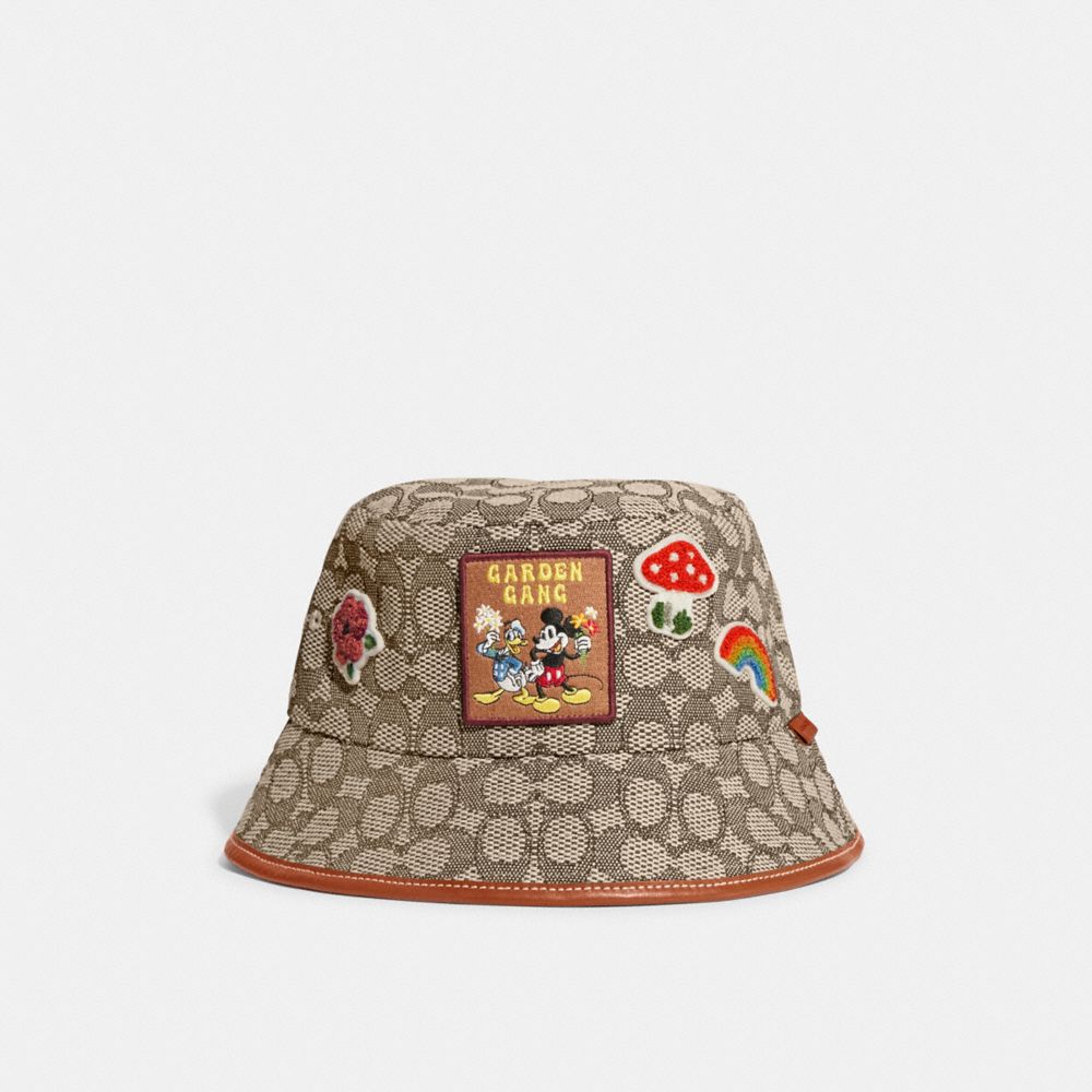 ★新品/箱付き★COACH(コーチ)×ディズニーシグネチャーバケットハット帽子約160g