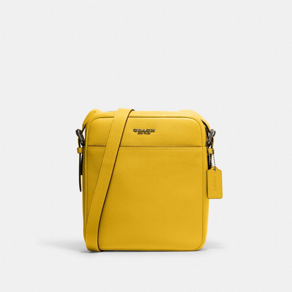 Yellow coach 2025 shoulder bag