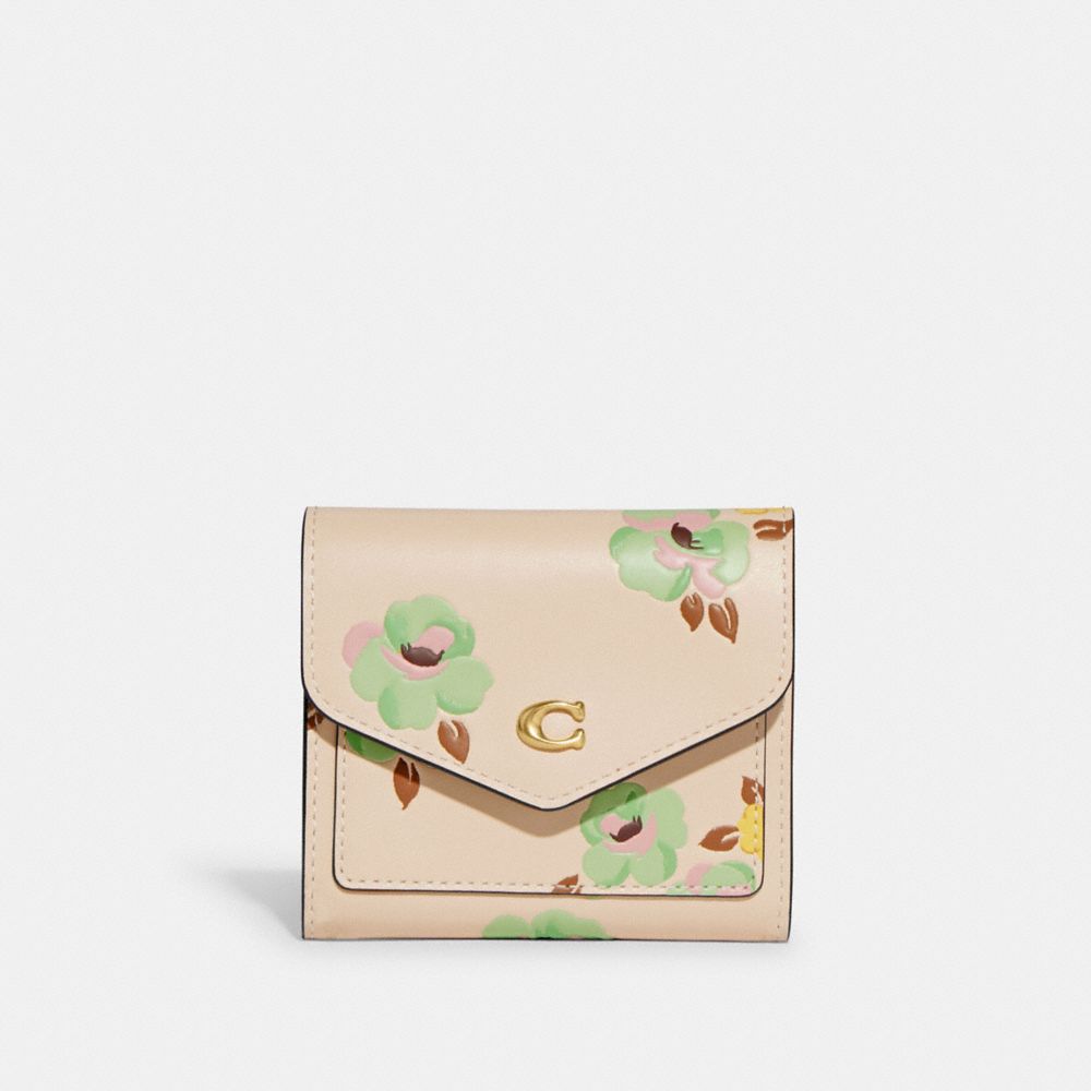 COACH® | Wyn Small Wallet With Floral Print