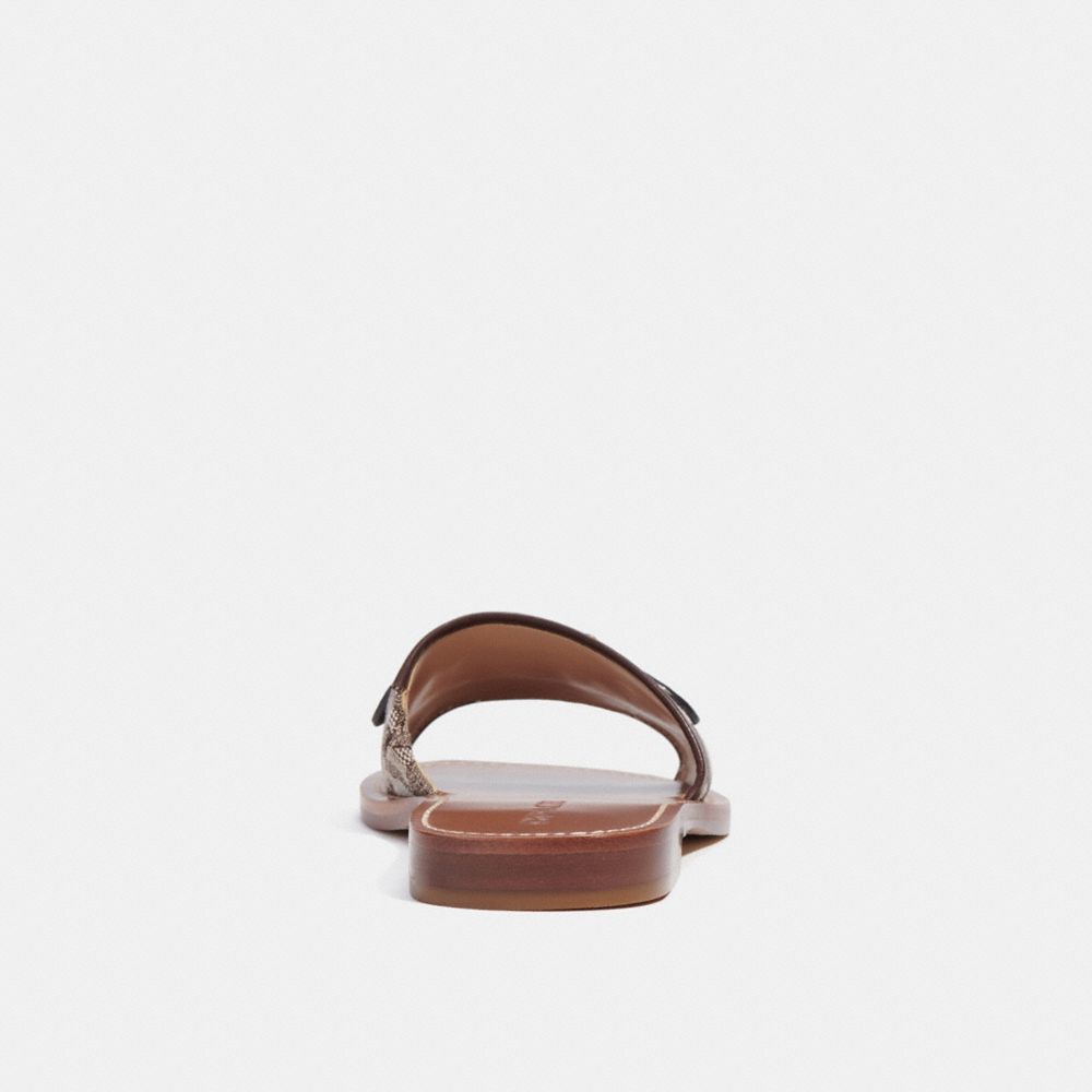 COACH® Outlet | Ina Sandal In Signature Jacquard