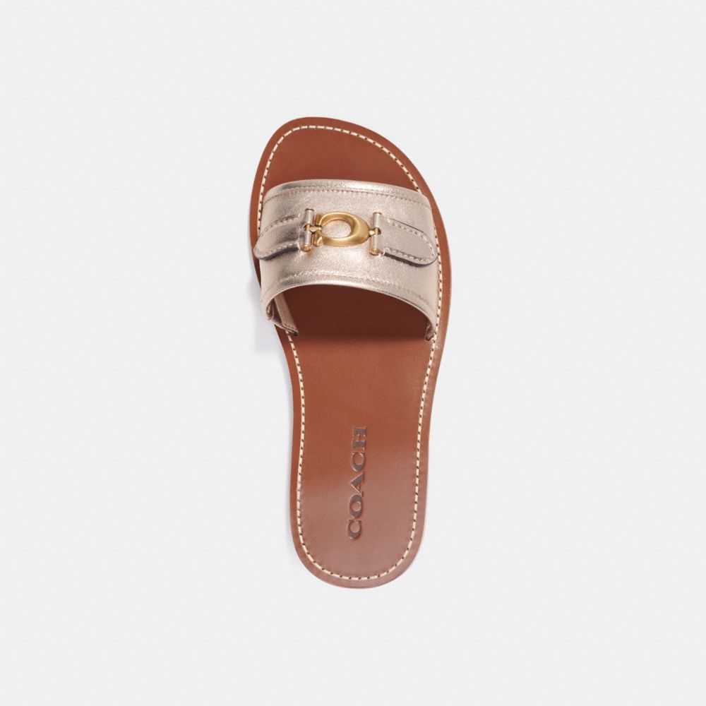 COACH®,Ina Sandal,,Inside View,Top View