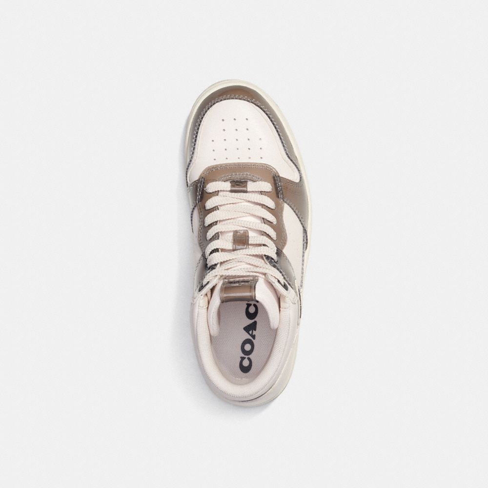 COACH®,High Top Sneaker,,Inside View,Top View