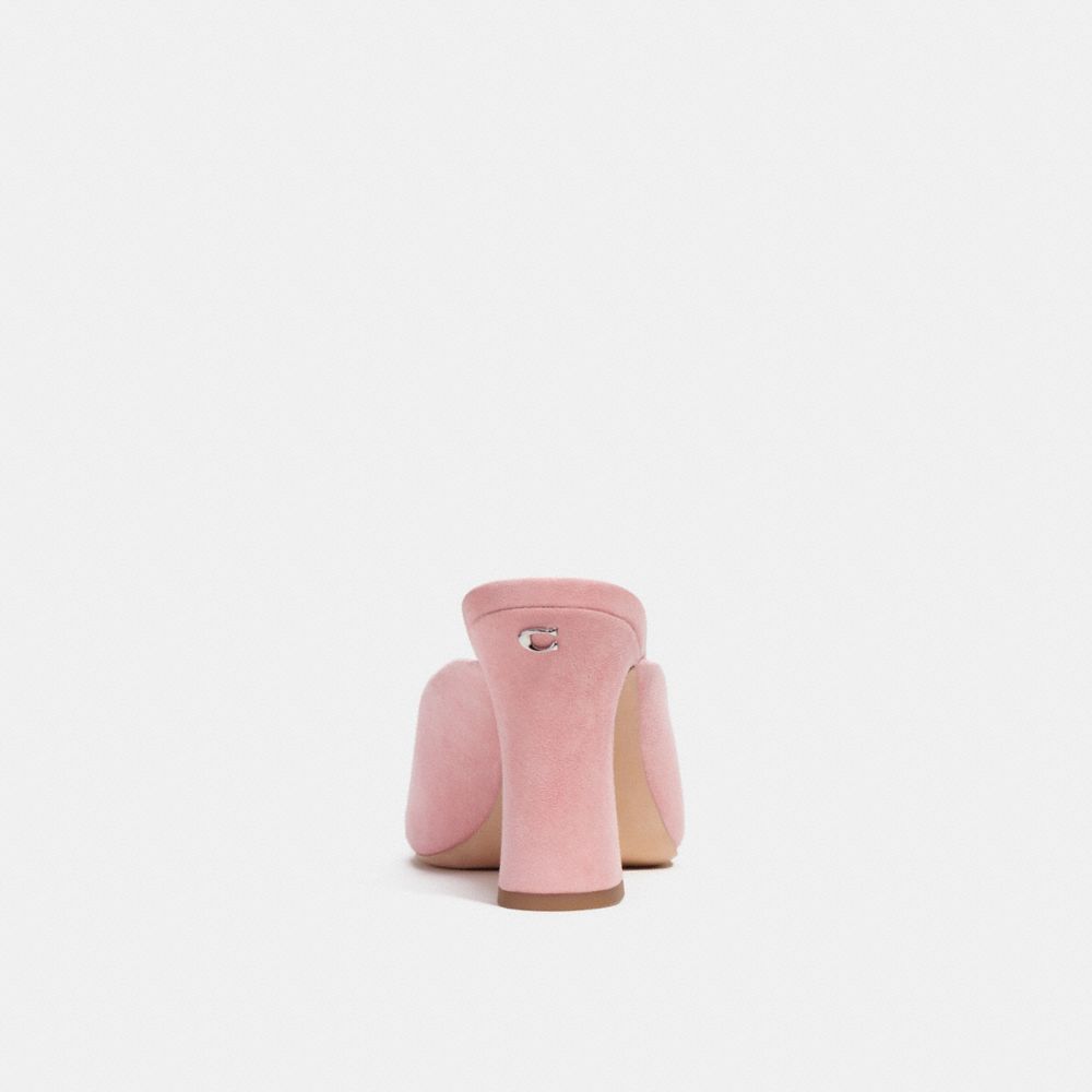 COACH®,Laurence Sandal,Lining Leather,Leather,Slides,Day Party,Pink,Alternate View