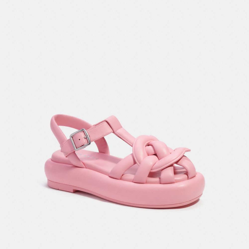 COACH®,Penney Sandal,,Front View