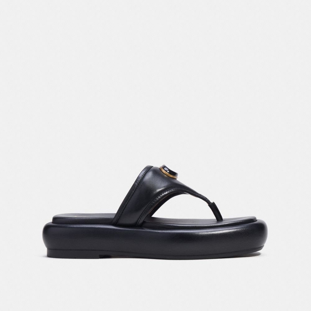 COACH®,Sylvie Sandal,,Angle View