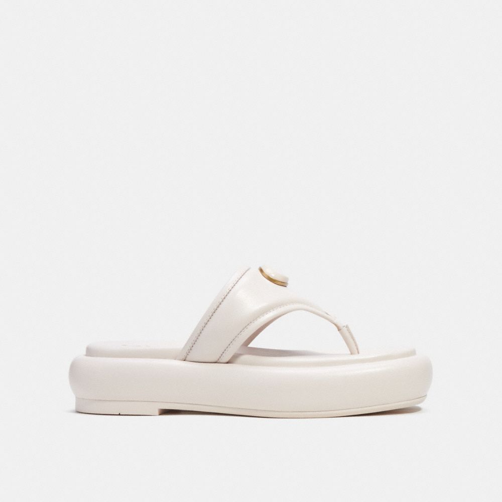 COACH®,Sylvie Sandal,,Angle View