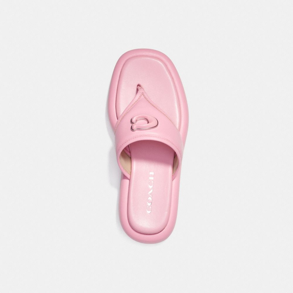COACH®,Sylvie Sandal,,Inside View,Top View