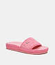 COACH®,AVERIE SANDAL,Flower Pink,Front View